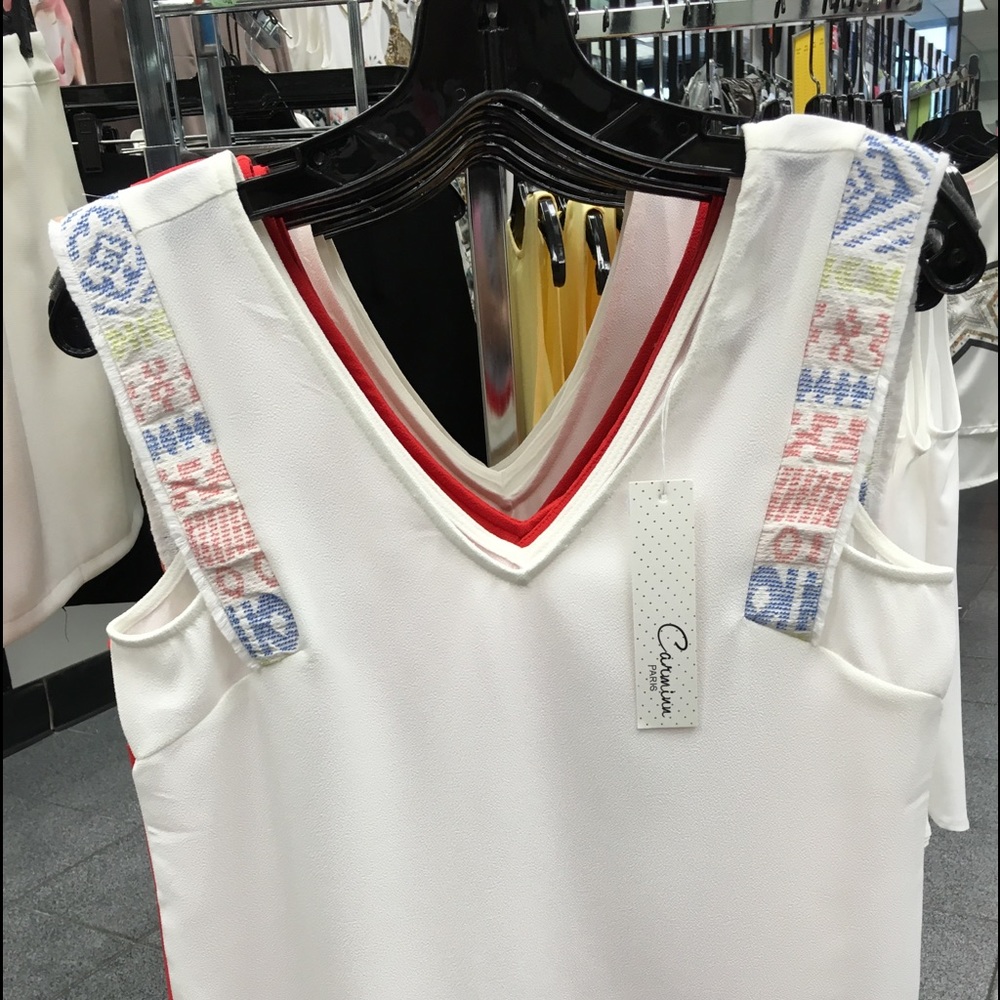 Summer white top